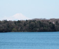 多摩湖＆富士山